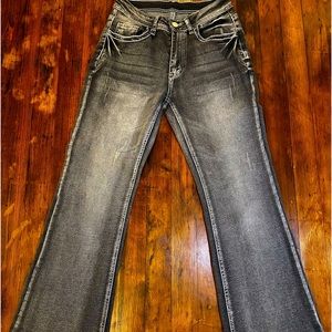 Unbranded Grey Bootcut Women's Jeans